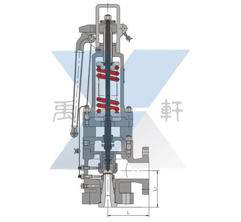 TFASG係列高溫蒸汽安全閥(圖1) TFASG係列高溫蒸汽安全閥(圖1)